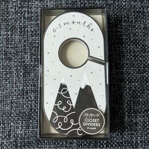 NIB Baby Closet Dividers